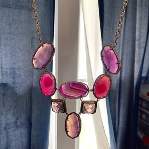 Kendra Scott Gold Multi-Stone Necklace
